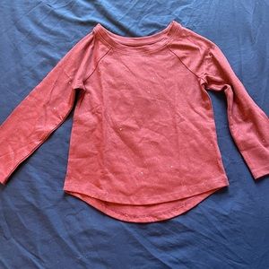 Burgundy long sleeve t shirt